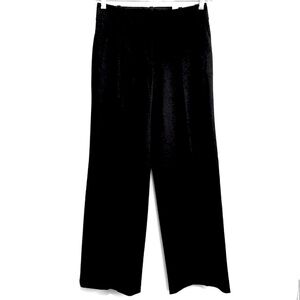 Ann Taylor Curvy Fit Wide Leg Black Pants